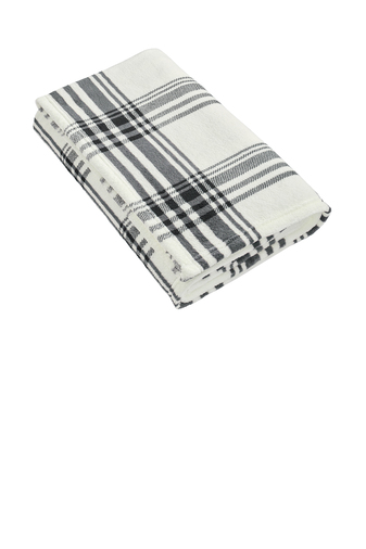 337W-8969-BlkWPlaid-1-BP31BlkWPlaidBlanketFront Port Authority Blanket