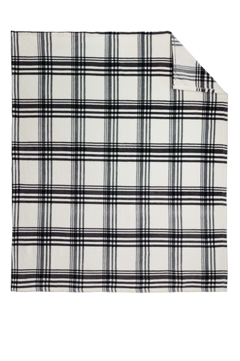 337W-8969-BlkWPlaid-2-BP31BlkWPlaidBlanketOpen Port Authority Blanket