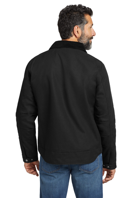 424Wx635H-10270-Black-2-CT103828BlackModelBack1 CT103828 Carhartt® Duck Detroit Jacket