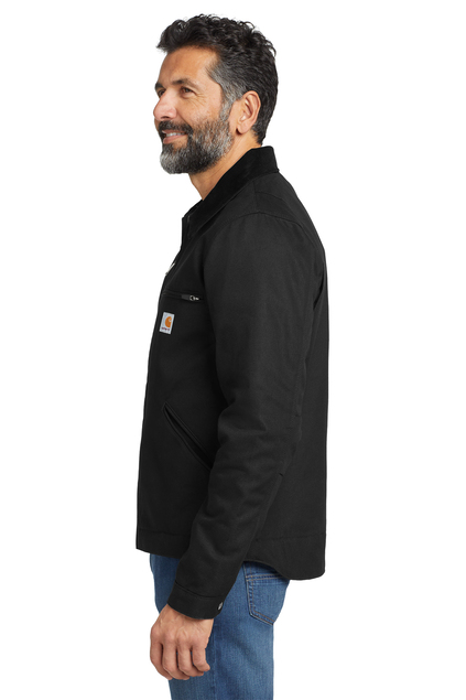 424Wx635H-10270-Black-4-CT103828BlackModelSide1 CT103828 Carhartt® Duck Detroit Jacket