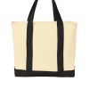 B400 Port Authority® - Ideal Twill Two-Tone Shopping Tote