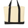 B400 Port Authority® - Ideal Twill Two-Tone Shopping Tote