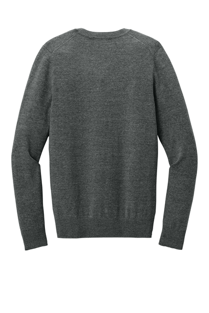 424Wx635H-47083-CharcoalHt-13-LSW2850CharcoalHtFlatBack LSW2850 Port Authority® Women’s Easy Care V-Neck Sweater